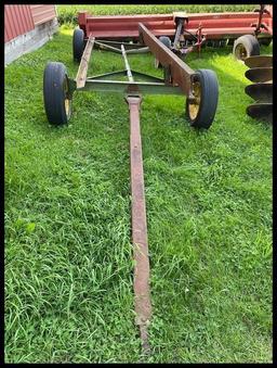 JD 943 4 Wheel Combine Head Trailer, for up to 15' heads