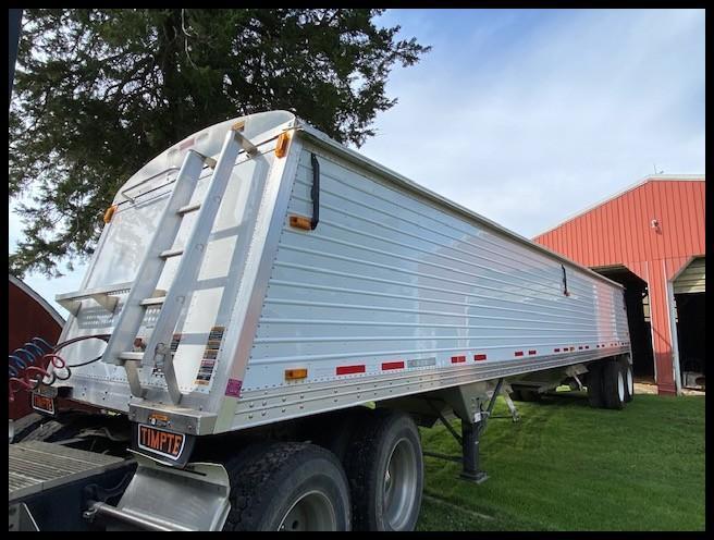 ***2011 Timpte American Ag Series 40'x96"x66" Sides Hopper Trailer, 11R24.5 on Steel, Spring Ride,