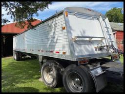 ***2011 Timpte American Ag Series 40'x96"x66" Sides Hopper Trailer, 11R24.5 on Steel, Spring Ride,