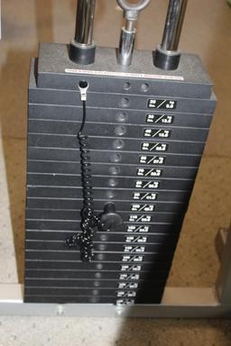 MegaTuff Vertical Chest Press Machine 200lb Weight Stack