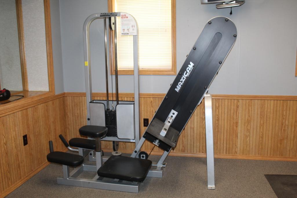 MaxiCam 100lb GluteBlaster Machine