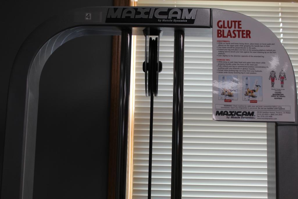 MaxiCam 100lb GluteBlaster Machine