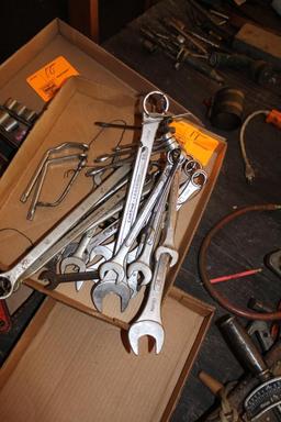 OPEN END AND BOXED END WRENCHES, METRIC AND STANDARD