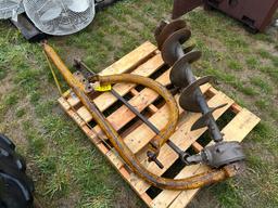 Three Point Hitch Pto Post Auger With 12” Auger