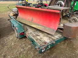 US Cargo 82” X 16’ Tandem Axle Trailer