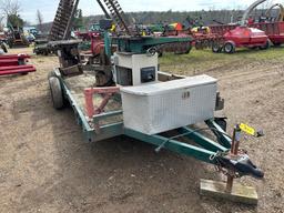 US Cargo 82” X 16’ Tandem Axle Trailer