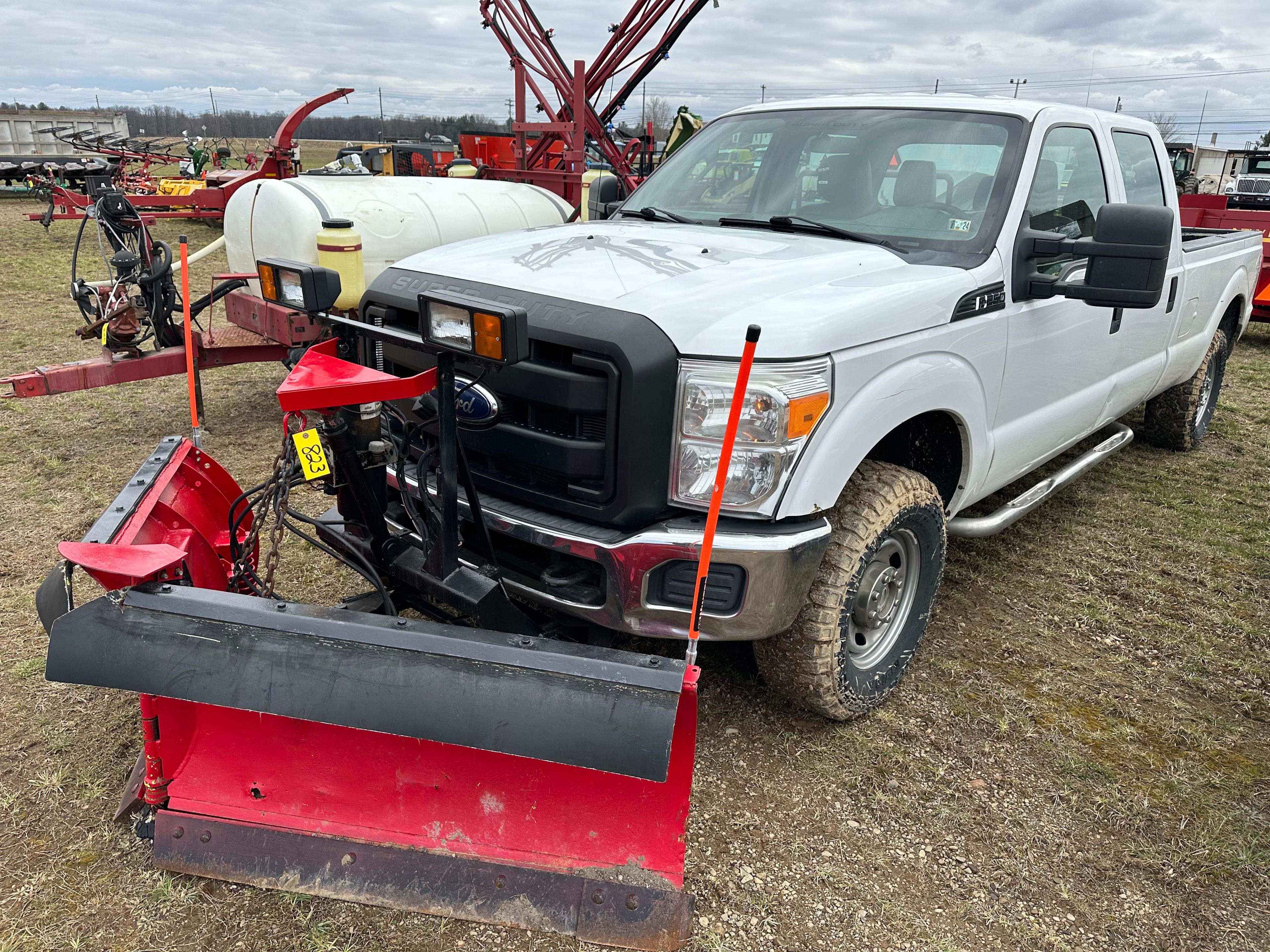 2012 Ford F-250 Super Duty 4X4 Crew Cab Long Bed Pickup