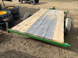 58” X 112” Pintle Hitch Trailer With Surge Brakes