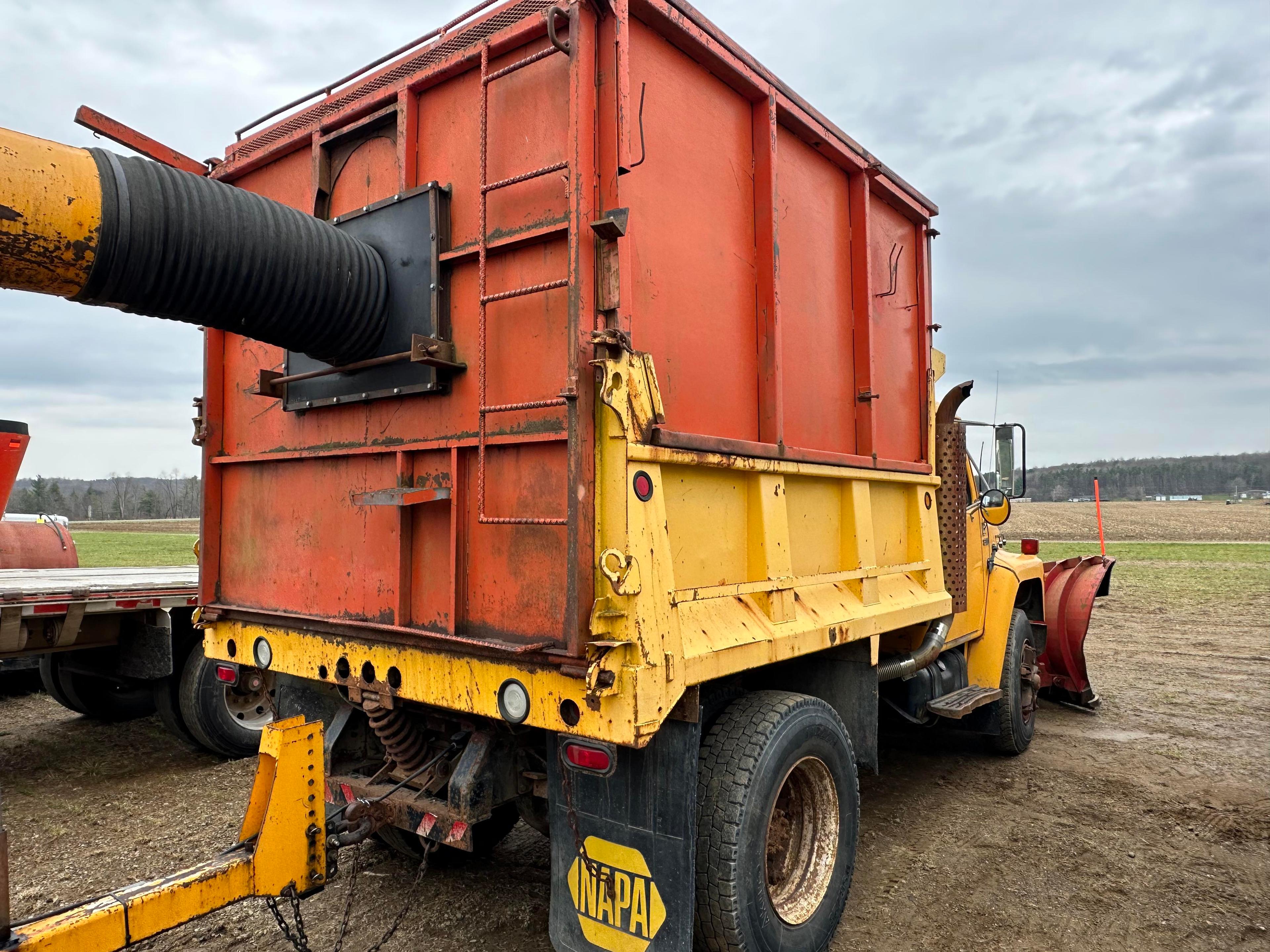 1986 International Model 1754 Single Axle Dump Truck