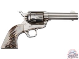 Gorgeous Colt Single Action Army .38-40 WIN Nickel Revolver with Factory Display Case