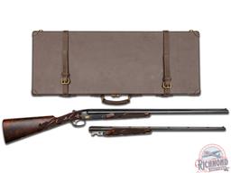 Incredible Grand American Style CSMC Winchester Model 21 Shotgun 28 & 410 Gauge Two Barrel Set