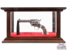 Gorgeous Colt Single Action Army .38-40 WIN Nickel Revolver with Factory Display Case