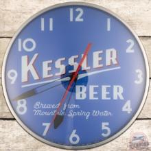 Kessler Beer 15" Telechron Advertising Clock
