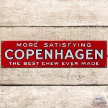 Copenhagen The Best Chew Ever Made SS Porcelain Sign