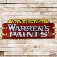 Warren's Paints "For Southern Clime" DS Porcelain Neon Sign