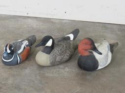 2 Duck Decoys & 1 Goose, Special Artist Edition by V. Paroyan, Special Artist Edition by Jett Brunet