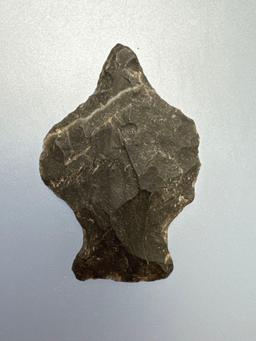 1 1/2" Chert Broadpoint Perforator/Tool, Found in PA/NJ/NY Tristate Area, Ex: Harry Mucklin, Lemaste
