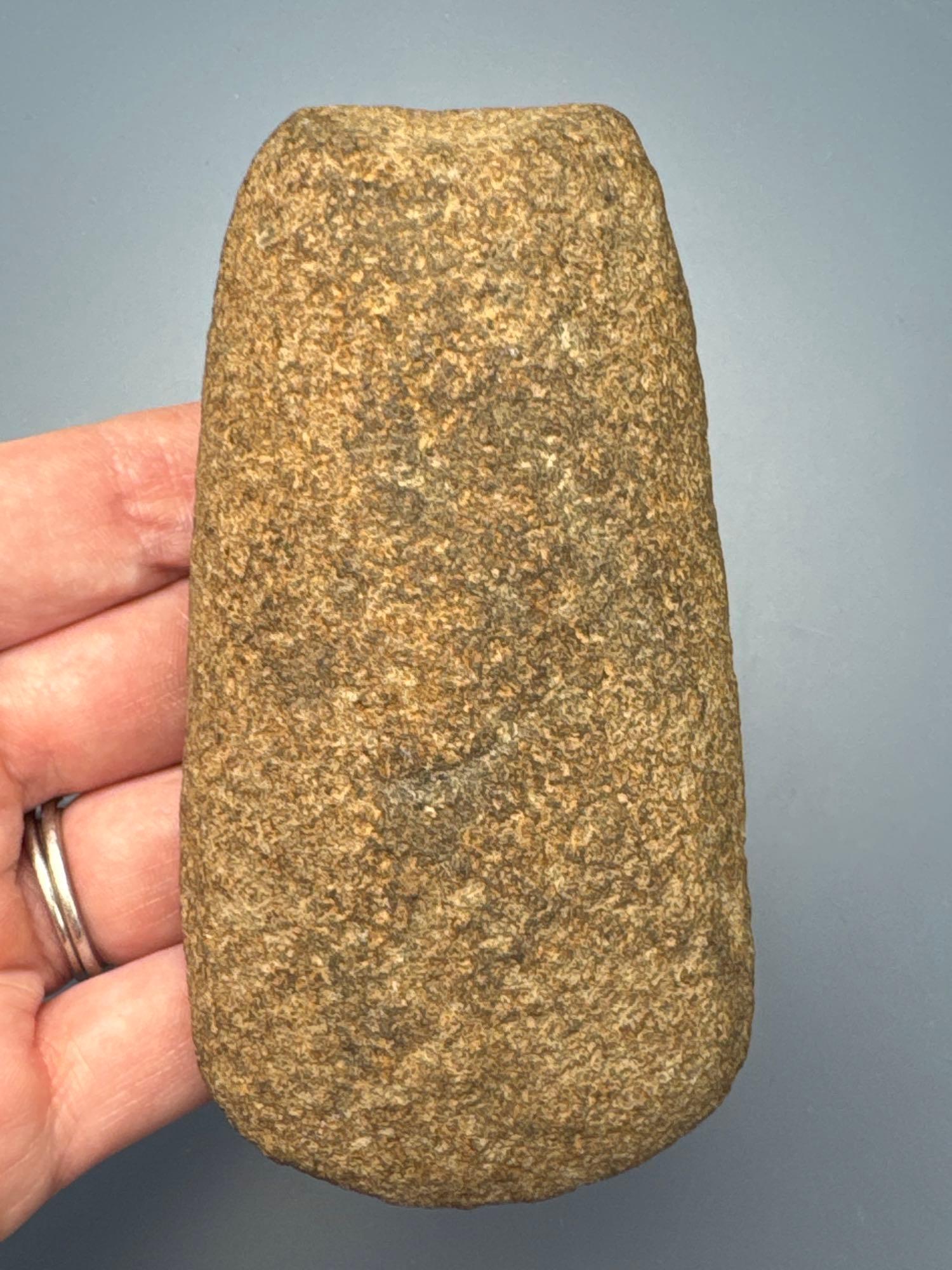 4 1/4" Adze, Found in Warren Co., New Jersey, Nice Example, Ex: Kauffman Collection