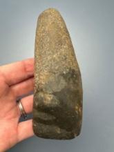 5" Celt, Polished Bit, Found in Mercersburg, Franklin Co., PA