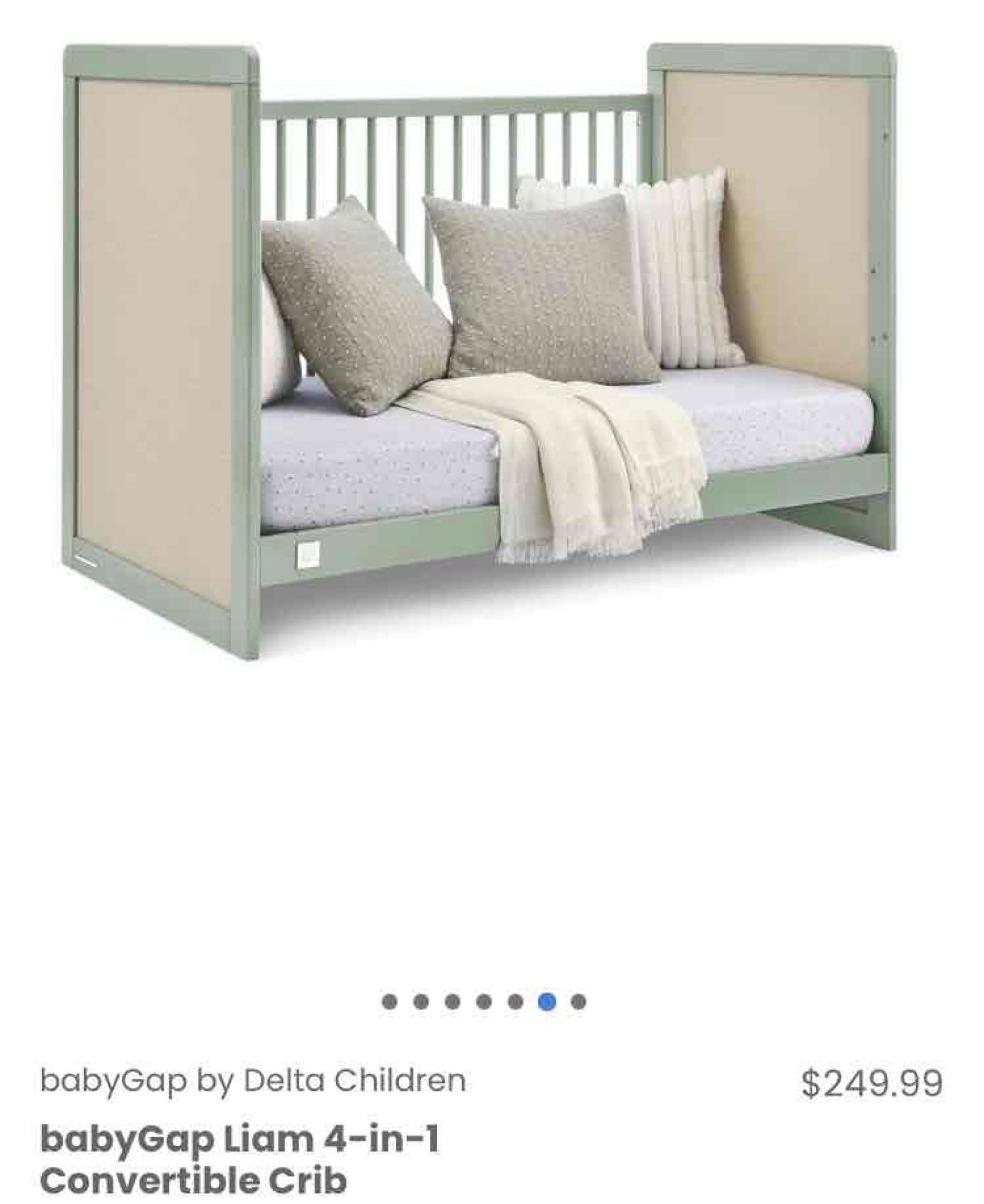 babyGap by Delta Children babyGap Liam 4-in-1 Convertible Crib