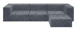 Delta Children Cozee 4-Piece Sectional Sofa Set