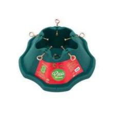 Home Accents Holiday Oasis Medium Green Plastic Tree Stand for Trees Up to 8 ft. Tall