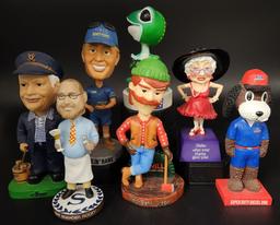 Assorted Advertising Bobbleheads