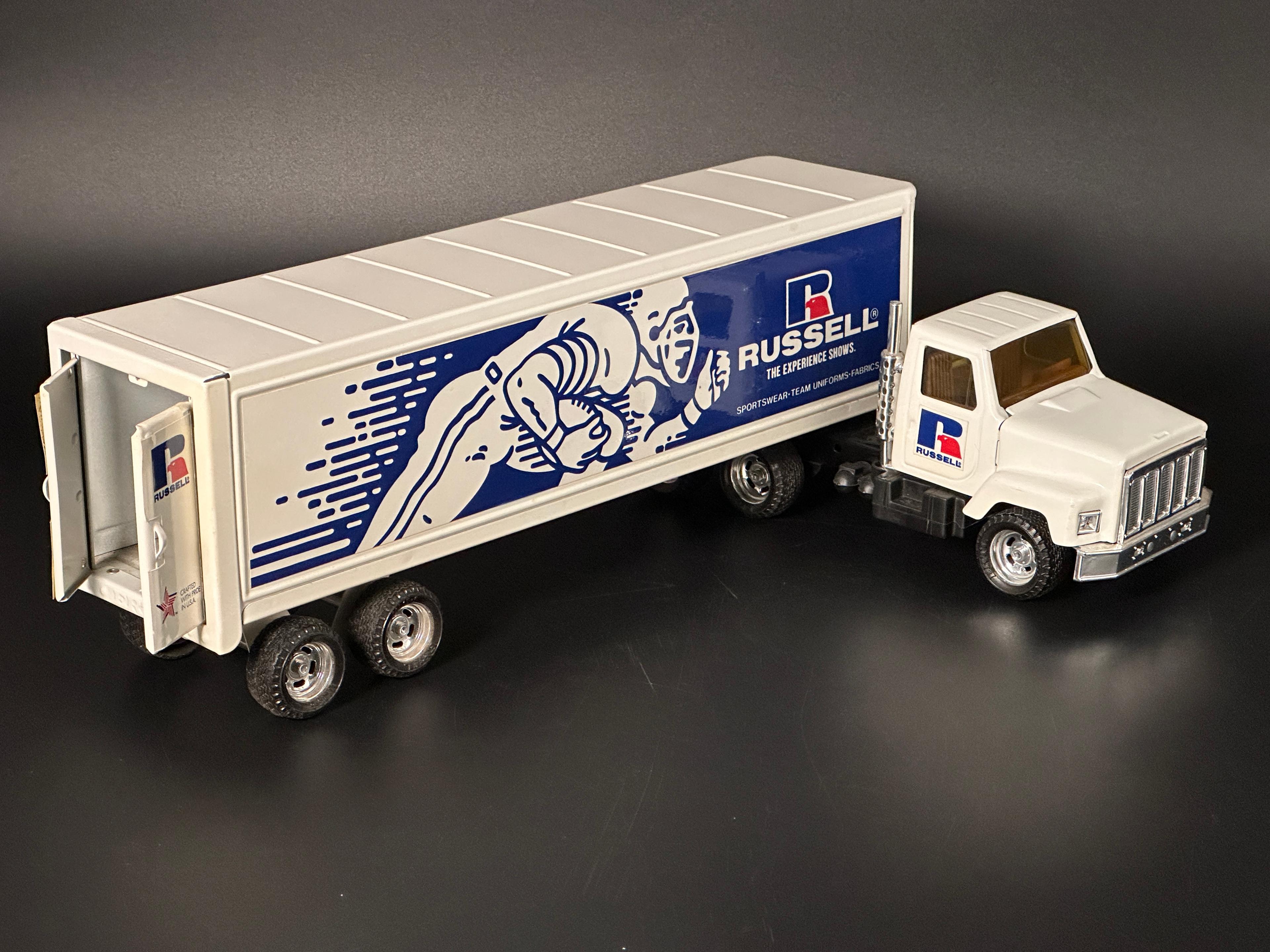 ERTL Russell Advertising Die Cast Truck and Trailer