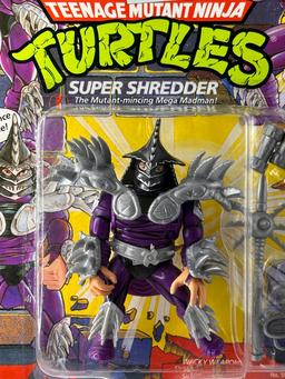 1991 TMNT/Teenage Mutant Ninja Turtles Playmates Super Shredder Action Figure