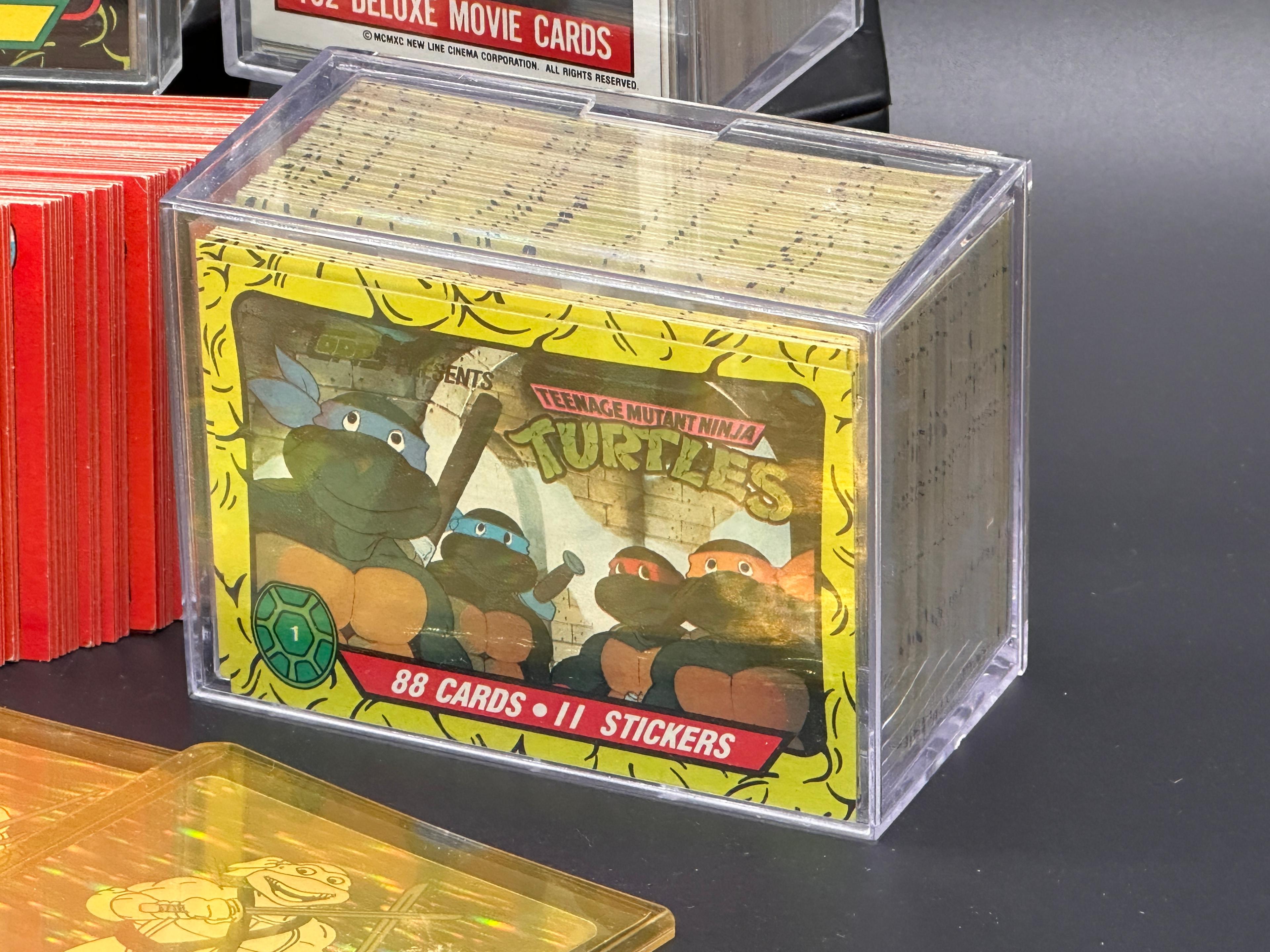 Vintage TMNT/Teenage Mutant Ninja Turtles Collectors Cards