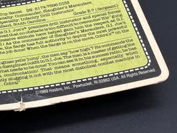 G.I. Joe SGT. Slaughter Marauders Sealed on Card Moc 1989 Vintage Action Figure