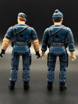 1986 G.I. Joe Nylint Jack Knife & Jason Hawk Freedom Force Action Figure Set