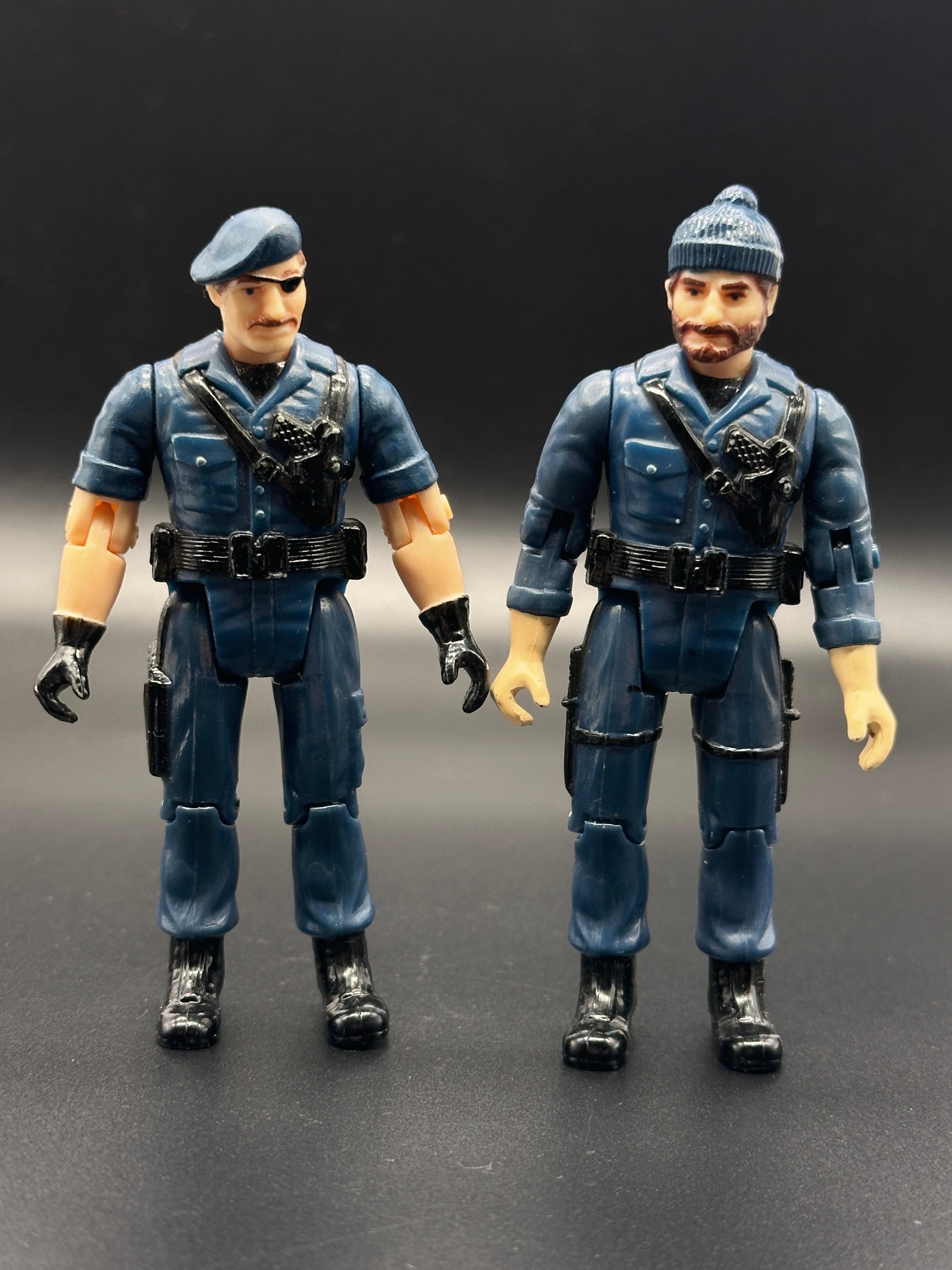 1986 G.I. Joe Nylint Jack Knife & Jason Hawk Freedom Force Action Figure Set