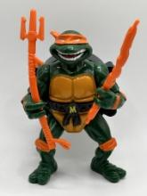 1991 TMNT/Teenage Mutant Ninja Turtles Talkin' Michaelangelo Action Figure