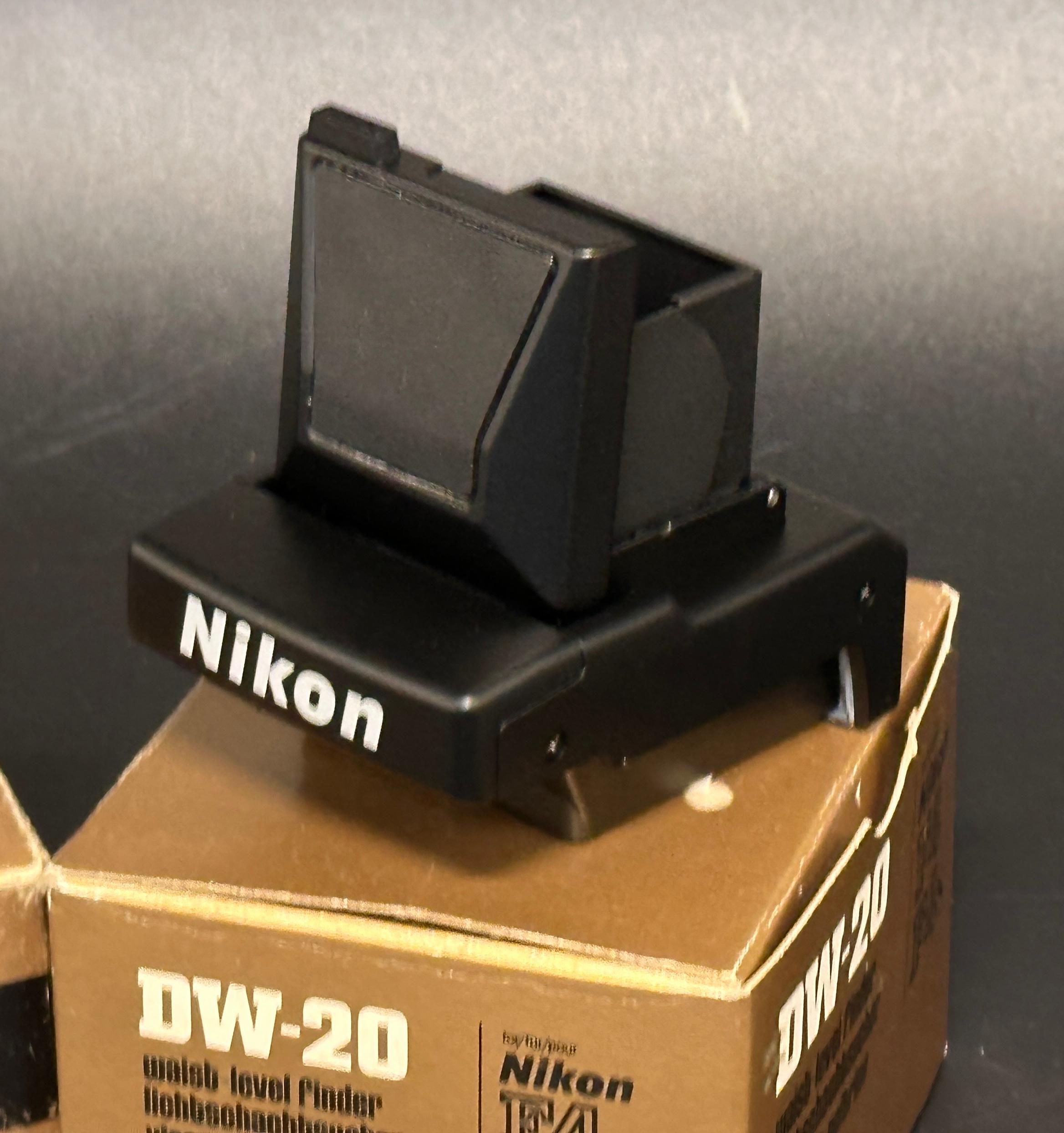 Nikon F2 and F4/F4s Waist Level Finders
