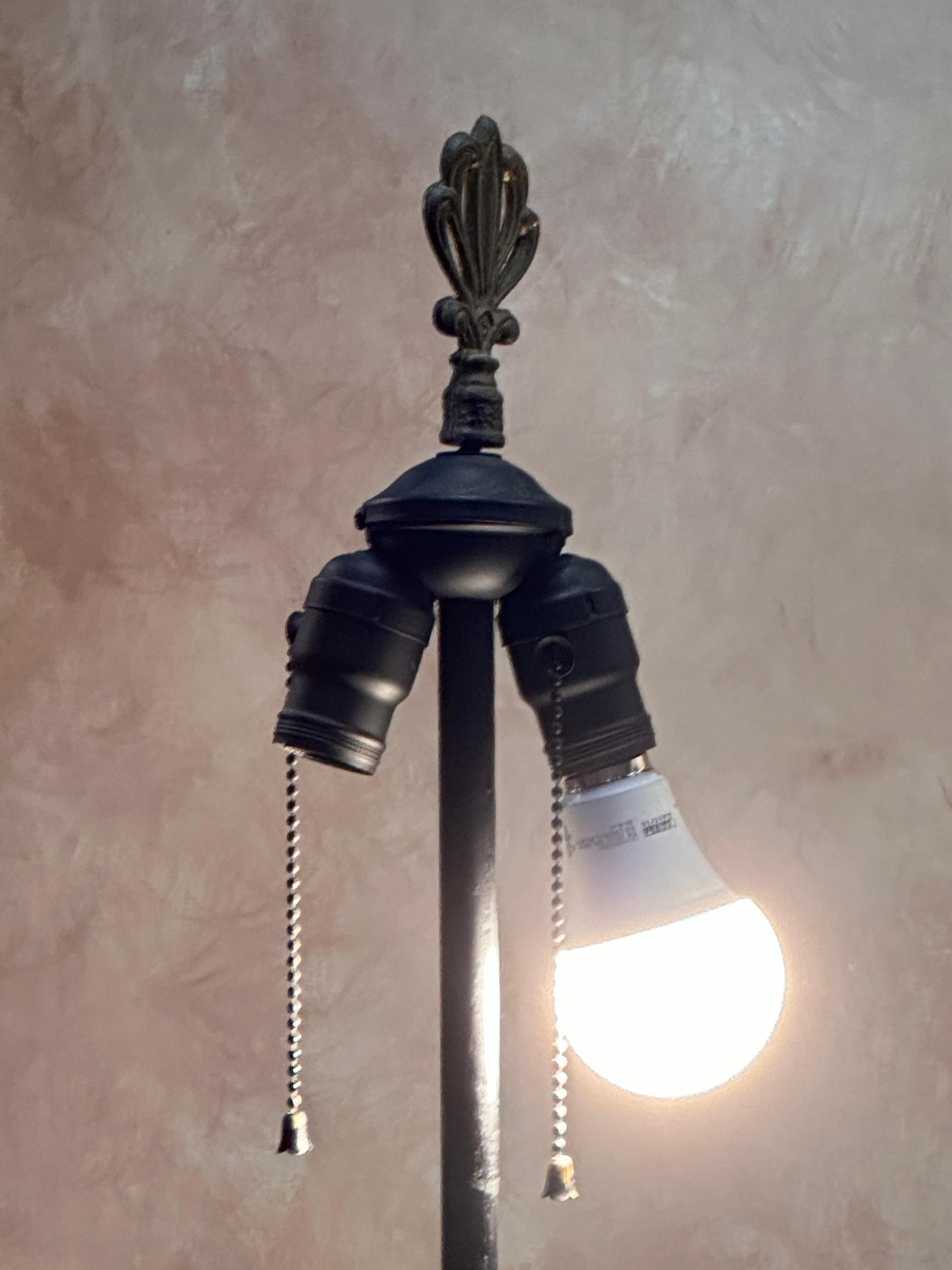 Cast Iron Lamp