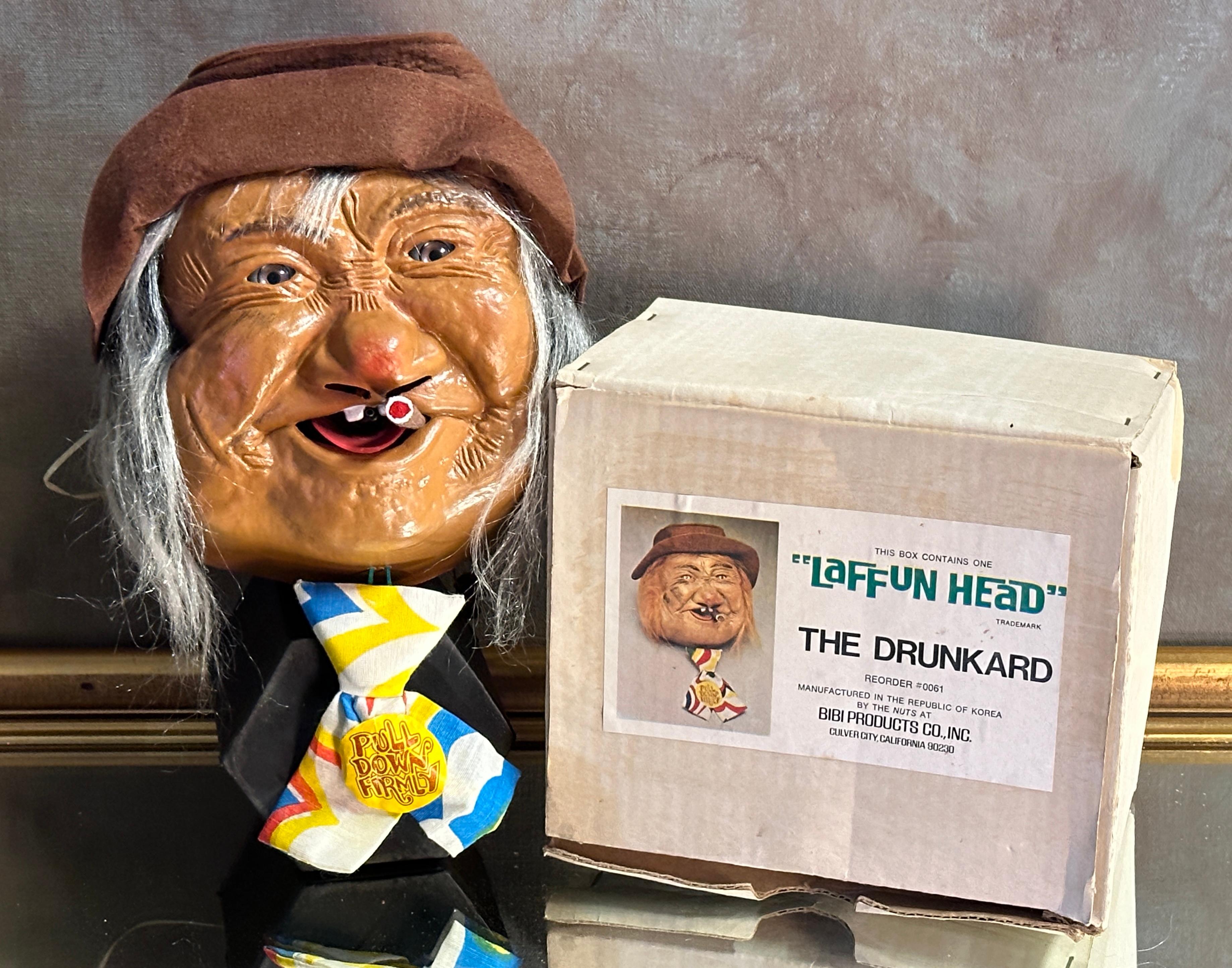 "Laffun Head" THE DRUNKARD by Bibi Products Co. INC.