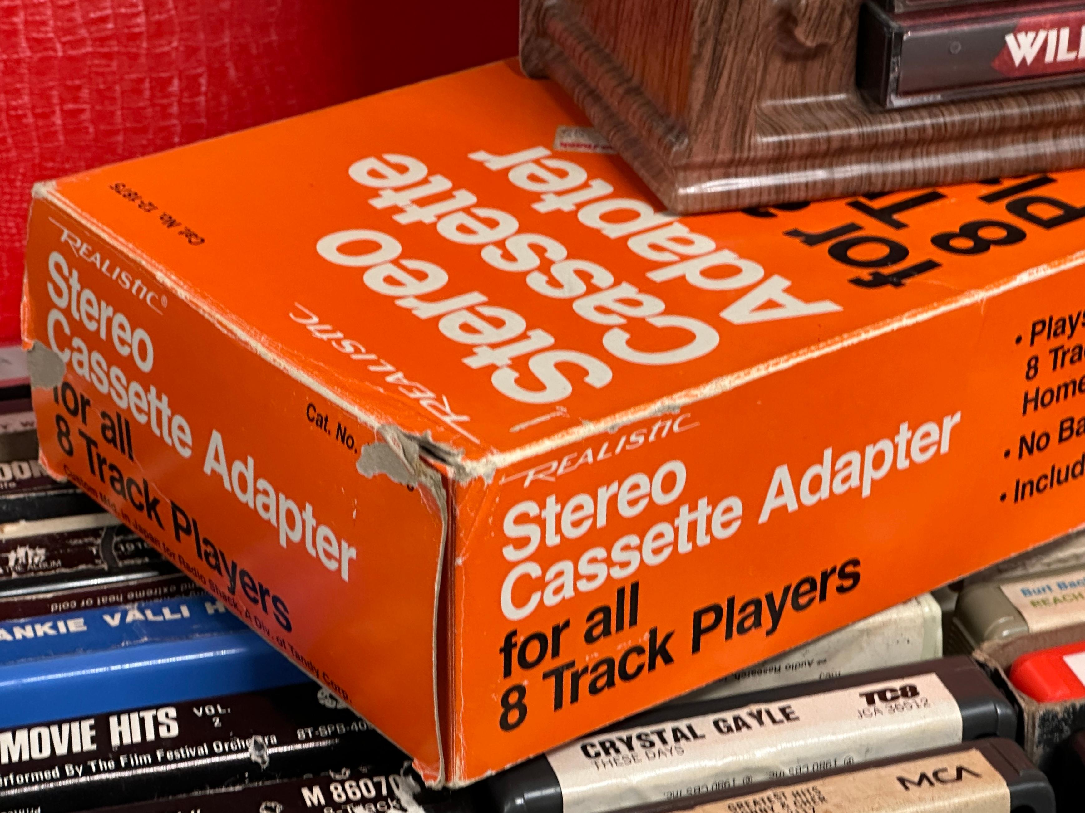 Assorted 8 Track Cassett's with Cases