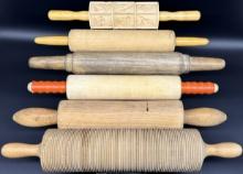 (6) Misc. Rolling Pins