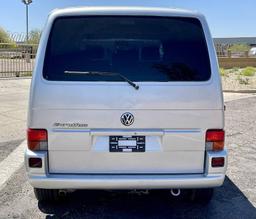 2001 Volkswagen EuroVan GLS 3 Door Mini Van