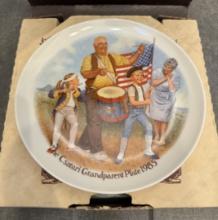 COLLECTIBLE CERAMIC PLATE - IN ORIGINAL BOX WITH PAPERS