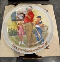 COLLECTIBLE CERAMIC PLATE - IN ORIGINAL BOX WITH PAPERS