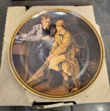 COLLECTIBLE CERAMIC PLATE - IN ORIGINAL BOX WITH PAPERS