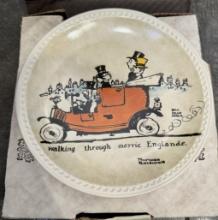 COLLECTIBLE CERAMIC PLATE - IN ORIGINAL BOX WITH PAPERS