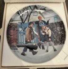 COLLECTIBLE CERAMIC PLATE - IN ORIGINAL BOX WITH PAPERS