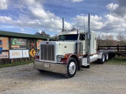 1990 PETERBILT 379 EXT HOOD SLEEPER TRACTOR