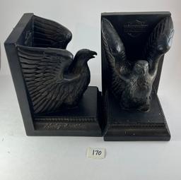 HARLEY DAVIDSON EAGLE  BOOKENDS