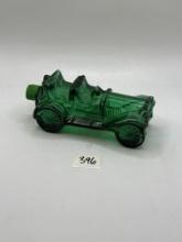 Green car Avon bottle