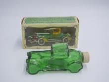 Green Car Avon Bottle