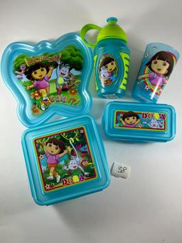 Dora lunch set - 5 piece